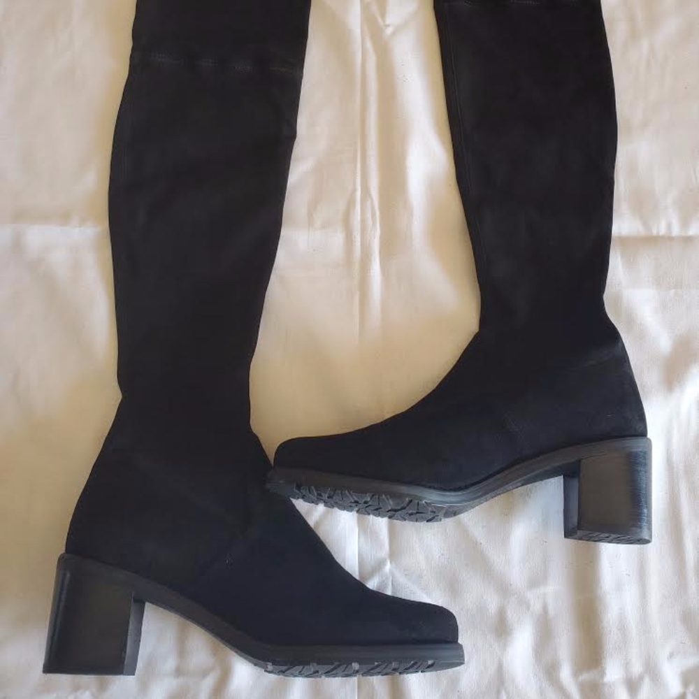 Stuart Weitzman 'Elevated' Over The Knee Suede - image 3